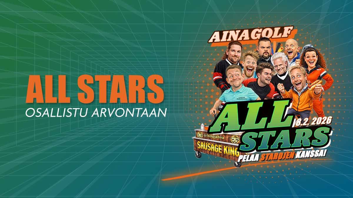 AINAGolf ALLSTARS – AINAGolf Jyväskylä 8.2.2026